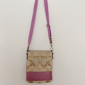 Coach Signature Crossbody Purse